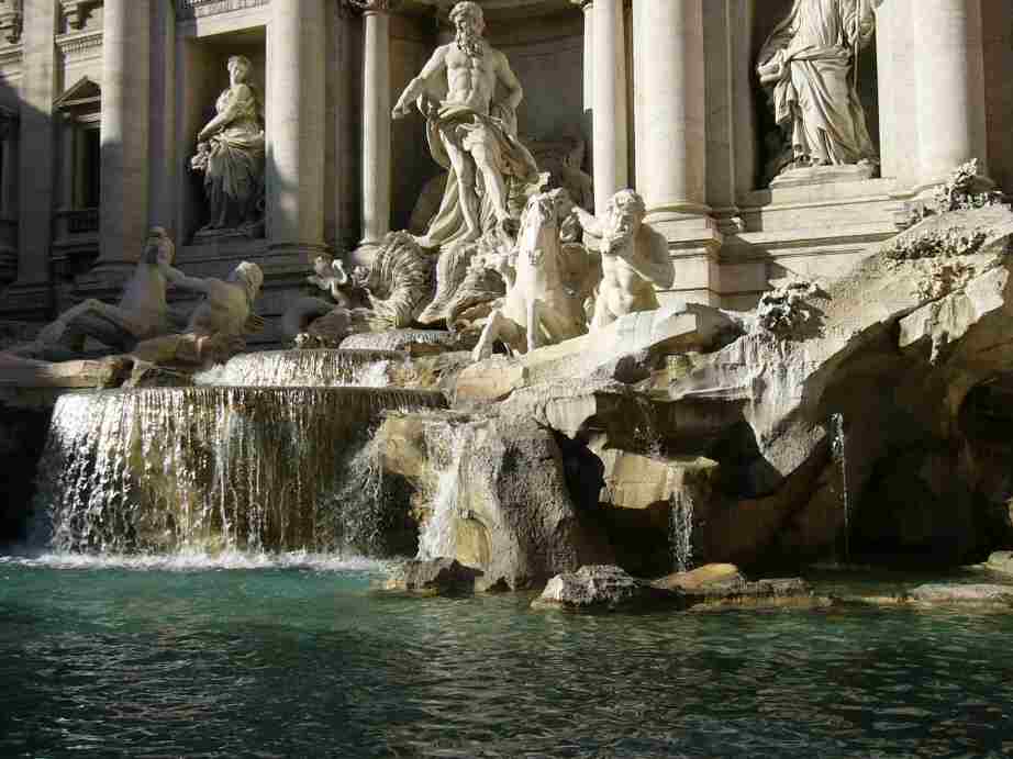 イタリア,ローマのトレビの泉