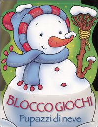 Pupazzi di neve.Blocco giochi
