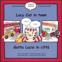 Lucy cat in townGatta Lucia in citta'