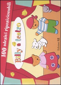 Billy a testro.con adesivi