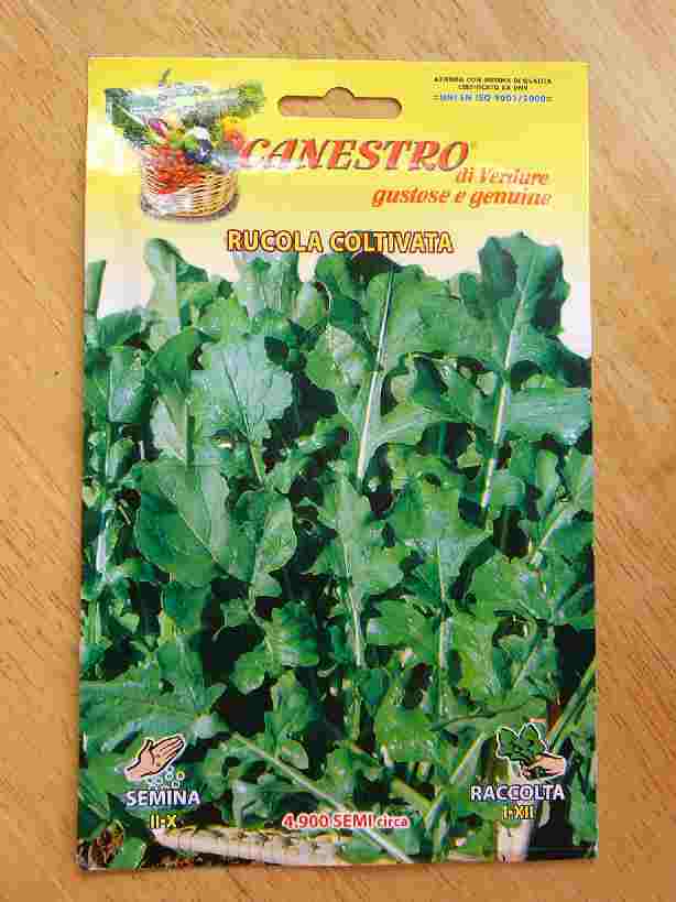 rucola ���b�R���̎�